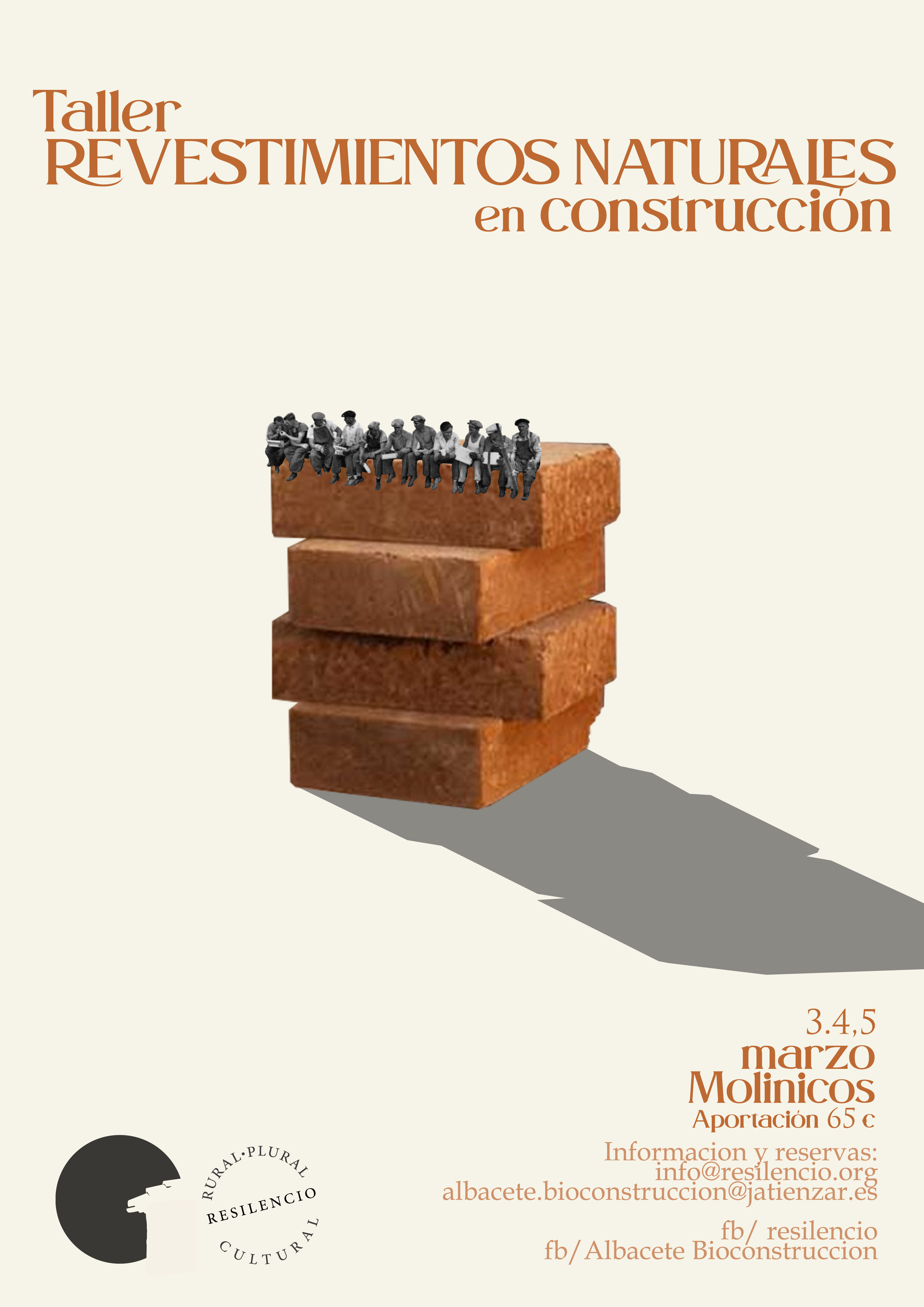 Taller de Revocos naturales - Albacete Bioconstrucción